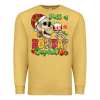 Antique Gold full of holiday spirit Premium Sweatshirt - MaliasSmallBusiness