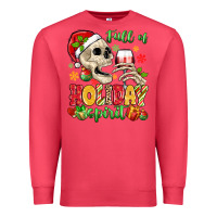 Cardinal full of holiday spirit Premium Sweatshirt - MaliasSmallBusiness