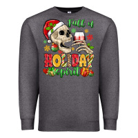 Charcoal Heather full of holiday spirit Premium Sweatshirt - MaliasSmallBusiness