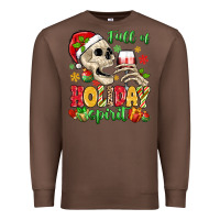 Chestnut full of holiday spirit Premium Sweatshirt - MaliasSmallBusiness