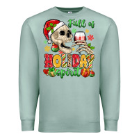 Seafoam full of holiday spirit Premium Sweatshirt - MaliasSmallBusiness