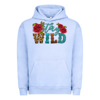 Pigment Grape Ice stay wild Urban Hoodie - HRA Design Shop