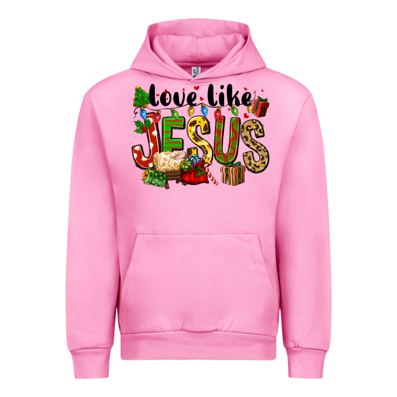 Christmas Love Like Jesus Urban Hoodie by FaDigitalArtStudio | Teevron