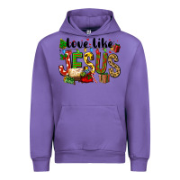Tulip Christmas love like jesus Urban Hoodie - FaDigitalArtStudio