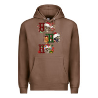 Chestnut ho ho ho skull Premium Hoodie - FaDigitalArtStudio