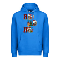 True Royal ho ho ho skull Premium Hoodie - FaDigitalArtStudio