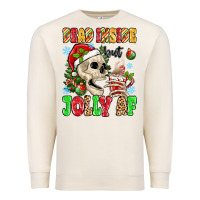 Sandshell dead inside but jolly af Premium Sweatshirt - MaliasSmallBusiness