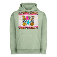 Pigment Oil Green race life Urban Hoodie - HRA Design Shop
