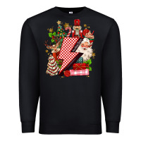 Black christmas season lightning bolt Premium Sweatshirt - MaliasSmallBusiness