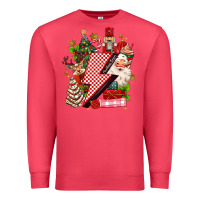 Cardinal christmas season lightning bolt Premium Sweatshirt - MaliasSmallBusiness