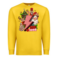 Lemon christmas season lightning bolt Premium Sweatshirt - MaliasSmallBusiness