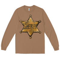 Toasted Coconut sheriff star Long Sleeve Tee - BarkalooDesign