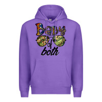 Purple baby of both Premium Hoodie - CowhideDigitalArt