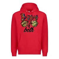 Red baby of both Premium Hoodie - CowhideDigitalArt