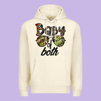 Baby Of Both Premium Hoodie Designed By Cowhidedigitalart