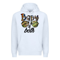 White baby of both Premium Hoodie - CowhideDigitalArt