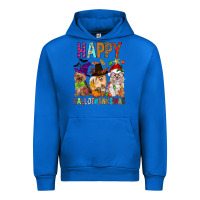 Cobalt Happy hallothankmas dog Urban Hoodie - FaDigitalArtStudio
