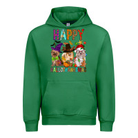 Emerald Happy hallothankmas dog Urban Hoodie - FaDigitalArtStudio