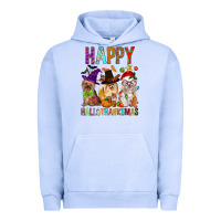 Pigment Grape Ice Happy hallothankmas dog Urban Hoodie - FaDigitalArtStudio