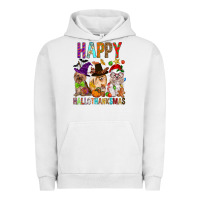 Pigment Lunar Rock Happy hallothankmas dog Urban Hoodie - FaDigitalArtStudio