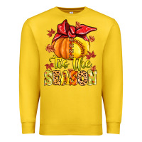 Lemon tis the season fall softball Premium Sweatshirt - MaliasSmallBusiness