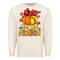Sandshell tis the season fall softball Premium Sweatshirt - MaliasSmallBusiness