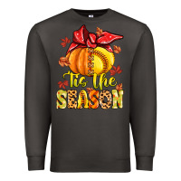 Smoke tis the season fall softball Premium Sweatshirt - MaliasSmallBusiness
