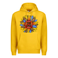 Lemon firefighter sunflower Premium Hoodie - HRA Design Shop