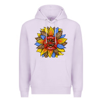 Lilac firefighter sunflower Premium Hoodie - HRA Design Shop