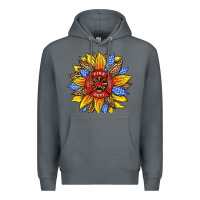 Rock firefighter sunflower Premium Hoodie - HRA Design Shop