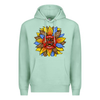 Seafoam firefighter sunflower Premium Hoodie - HRA Design Shop