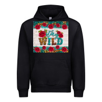 Black stay wild Urban Hoodie - HRA Design Shop