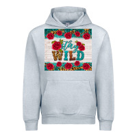 Heather Grey stay wild Urban Hoodie - HRA Design Shop