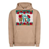 Pigment Burro stay wild Urban Hoodie - HRA Design Shop