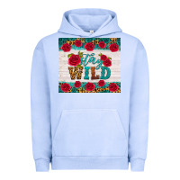 Pigment Grape Ice stay wild Urban Hoodie - HRA Design Shop