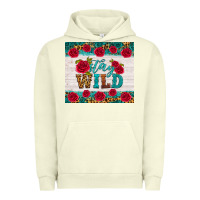 Pigment Pistachio stay wild Urban Hoodie - HRA Design Shop