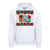 White stay wild Urban Hoodie - HRA Design Shop