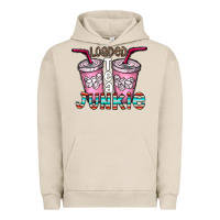 Pigment French Oak loaded tea junkie Urban Hoodie - CowhideDigitalArt