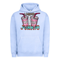 Pigment Grape Ice loaded tea junkie Urban Hoodie - CowhideDigitalArt