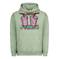 Pigment Oil Green loaded tea junkie Urban Hoodie - CowhideDigitalArt