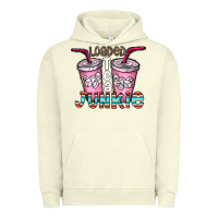 Pigment Pistachio loaded tea junkie Urban Hoodie - CowhideDigitalArt