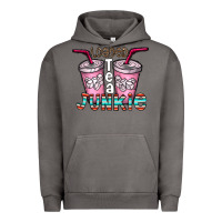 Pigment Tornado loaded tea junkie Urban Hoodie - CowhideDigitalArt