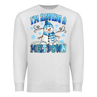 Oatmeal Heather i'm having a meltdown Premium Sweatshirt - MaliasSmallBusiness