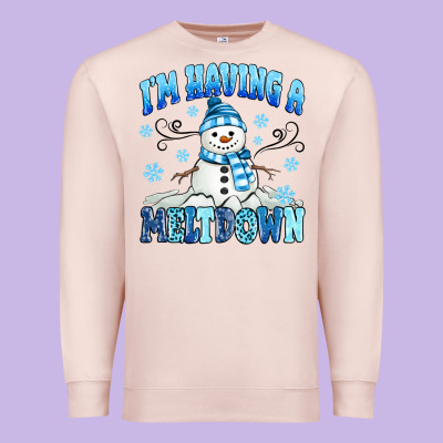 Premium Sweatshirt i'm having a meltdown