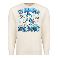 Sandshell i'm having a meltdown Premium Sweatshirt - MaliasSmallBusiness