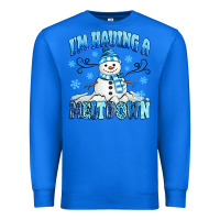 True Royal i'm having a meltdown Premium Sweatshirt - MaliasSmallBusiness