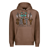 Chestnut be salty matthew 5. 13 Premium Hoodie - CowhideDigitalArt
