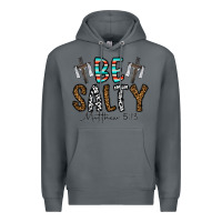 Rock be salty matthew 5. 13 Premium Hoodie - CowhideDigitalArt