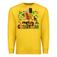 Lemon merry christmas hair Premium Sweatshirt - MaliasSmallBusiness