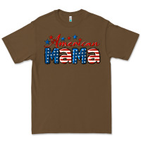 Cacao American Mama Mother's Day Premium Tee - LillyAllenDesigns